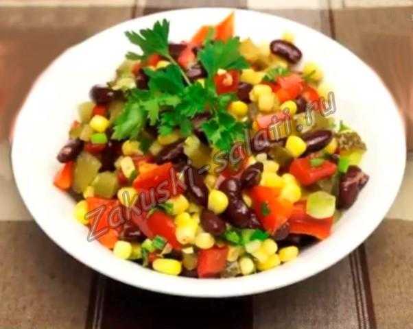 Вкусные овощные салаты на праздничный стол