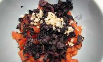 Постный рецепт овощной брускетты с томатами и базиликом